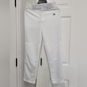 Women White Baseball Pants
